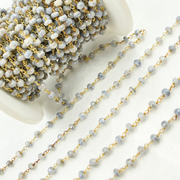 Silverite Wire Wrap Chain.